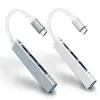 Para notebook computador expansor dock tipo-c expansor HUB hub usb3.0 estação de acoplamento cinco em um