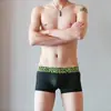 Ropa Interior Masculina Nueva de Secado Rápido Elástica, Seda de Hielo, Malla Sexy, Transpirable, Bolsillo en U Juvenil, Boxer Briefs