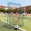 Red de rebote de fútbol 4x7 pies, Red de entrenamiento multiángulo ajustable para voleibol y béisbol, Red de práctica de hockey