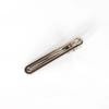 Novo TikTok Mesmo Estilo Metal Prata Estilo Frio Presilha de Cabelo Simples Celebridade da Internet Franja Clip DIY Acessórios de Headwear Feitos à Mão