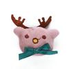 Serie de Navidad broche de felpa pin joyería dibujos animados alce muñeco de nieve muñeco accesorios de joyería al por mayor