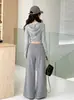 Pantalones para Niñas 2026 Otoño Nuevo Estilo Casual Pantalones de Yoga para Niños Mayores, Pantalones Ligeramente Acampanados, Pantalones Deportivos Sueltos, Pantalones Largos hasta el Suelo