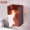 Caja de pañuelos a cuadros ligera de lujo para cocina, sin perforaciones, horizontal y vertical, de doble propósito, para toallitas de baño, toallitas, bombeo de papel higiénico