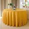Mantel de Hotel Mantel Grande Redondo Mesa Restaurante Hotel Banquete Mantel de Banquete Wellington Jacquard Engrosado Wholesale