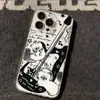 O Mesmo Modelo de Gato de Ziyu é Adequado para Capa de Celular Apple 17Promax Iphone16 Nicho 15 Desenho Animado 13 Capa Macia