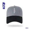 Gorra de Béisbol Nueva Colección Primavera-Verano de Ala Ancha para Hombre, Gorra Versátil con Visera de Tejido Suave y Bloques de Color, Sombrero de Sol para Protección Solar al Aire Libre para Mujer
