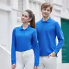 Directamente de la Fábrica de Origen, Playeras Polo Personalizadas con Cuello de Solapa, Mangas Largas, Ropa de Trabajo Corporativa, Camisas Culturales con Texto Impreso y Logotipo Bordado