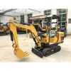 Excavadora Hidráulica de Orugas, Miniexcavadora para Excavar Zanjas Agrícolas, Excavadora para Construcción de Pavimento en Obra