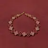 Pulsera Clásica Nueva de Moda Cruzada con Circonita Atmósfera Exquisita Versátil Pulsera para Mujer Venta Directa de Fábrica
