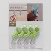 Clip Gancho para Tubo Clip de Cocina Sin Taladro Móvil Deslizante Tubo Plástico Fijo Estante para Toallas Barra Gancho Giratorio