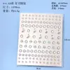 Fabricantes Cuidadosamente Seleccionados Pegatinas de Diamante Xingyue Maquillaje de Ojos Pegatinas Faciales Pegatinas de Cejas de Acrílico Diamantado Pegatinas de Maquillaje para Escenario Infantil