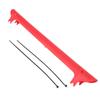 Accesorios de ciclismo equipo bicicleta de montaña carretera horquilla plana cuadro cubierta protectora antiarañazos pegatina protectora para cadena de bicicleta
