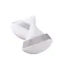 Esponja de Polvo Triangular Suave Negra y Blanca Personalizada OEM para Maquillaje, Esponja de Polvo Suelto para Fijar el Maquillaje, Usada por Maquilladores en Estudios Fotográficos