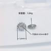 Accesorios de Perlas DIY Plata de Ley S925 Moda Aretes Micro-Incrustados Aretes Aretes 6-10 mm Soporte Vacío Sin Perlas