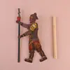 Frete Grátis Brinquedos de Marionetes de Sombra de Madeira Jornada ao Oeste Marionete Sun Wukong Brinquedos de Marionetes de Sombra Nostálgicos Tradicionais Marionete de Sombra Cultural e Criativo