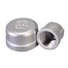 Jianshun Tapa Redonda de Acero Inoxidable 304 con Rosca Interna para Tubo Tapón de Rosca Interna 316 Tapón de Tubo 1/2 Pulgada 3/4 Pulgada 1.0 Pulgada 2 Pulgadas
