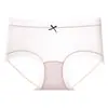 Ropa interior femenina sin costuras de seda helada 2026, estilo delgado de verano, 10A antibacteriana, entrepierna de seda de morera, entrepierna extendida, ropa interior femenina