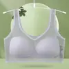 Comércio exterior transfronteiriço fino sem costura plus size colete de underwear sem aro confortável respirável push-up reúne coleta laterais seios sutiã