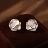 Nuevos Pendientes de Plata S925 Camelia Lujo Accesible Pendientes de Alta Gama para Mujer Pendientes Elegantes Versátiles Venta al por Mayor