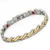 Pulseiras Populares Transfronteiriças Europeias e Americanas para Homens e Mulheres, Pulseiras Magnéticas em Formato de Peixinho e Espiga de Trigo, Pulseiras de Casal em Metal, Tornozeleiras e Joias