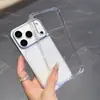 Capa de Celular Dois em Um de Quatro Cantos Adequada para Apple 17Promax Moda Transparente 16/15 Acrílico 12 Anti-Queda 11