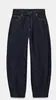 Moda femenina europea y americana transfronteriza AliExpress INS venta caliente jeans casuales de cintura alta cónicos