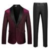 Otoño/Invierno 2024 Traje para Hombre de Talla Grande Abrigo Vestido Transfronterizo de Talla Grande Explosiones Traje de Dama de Honor Traje de Novio
