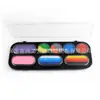 Kit de Tinta para Pintura Corporal à Base de Água, Kit de Pintura Infantil DIY de Combinação Livre, Tiras de Cor Única para Halloween