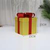 Bolsa de regalo para adornos navideños, caja de regalo, caja de regalo, adornos para árbol de Navidad, escaparate, adornos Chen Mei, accesorios de diseño