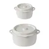 Lonchera de oficina crisper para el hogar forma de olla esmaltada lonchera portátil caja de comida caja de comida de grado alimenticio