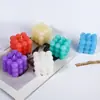 Nueva Vela Cubo Creativa Geométrica Aromaterapia Fragancia de Interior Adorno Recuerdo de Boda Atrezzo para Fotos Hecho a Mano