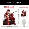 Presente de Novo Produto Papai Noel 2026 Cena de Natal em Acrílico Decoração Transfronteiriça Enfeites de Natal
