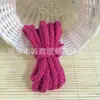 Cuerda de Algodón Hueca de Doble Capa de 5 mm de Colores, 8 Hilos, para Cintura de Pantalones, Cuerda de Sombrero, Cordón, Cuerda para Tejer DIY Hecha a Mano 90m
