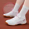 Sapatos Profissionais de Badminton para Crianças Adolescentes Meninos Meninas Alunos do Ensino Fundamental Tênis Profissionais de Tênis de Mesa Tênis de Treino Esportivo