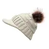 Comercio exterior nuevo gorro de punto de lana europeo y americano gorra cálida con visera gorro de bola cuadrada otoño e invierno gorro de lana Amazon