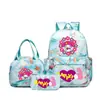 Producto Nuevo de Venta Caliente Transfronterizo Mochila de Dibujos Animados Gato Kt Mochila Escolar para Estudiantes de Primaria y Secundaria Mochila para Comida Bolsa para Lápices Lista para Entrega