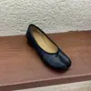 Zapatos planos de estilo coreano para mujer, punta cuadrada, plisados, con hendidura en la punta, poco profundos, modelo nuevo Otoño e Invierno 2026, tacón grueso, cuero suave, zapatos para el trabajo