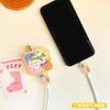 Wave es adecuado para la cubierta protectora del cabezal de carga Huawei de 66 W, protección para el cargador, carcasa blanda, dispositivo creativo para morder el cable, gato del grupo Grass