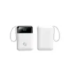 Carregador Portátil Power Bank de Super Grande Capacidade 50000mAh com PD45W e Cabos de Carregamento Rápido Duplos Embutidos Venda por Atacado Impressão de Logo Personalizado