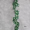 Planta de ratán con hojas de sauce simuladas, hojas colgantes para bodas, flores artificiales de ratán, decoración del hogar, arreglos florales colgantes, plantas de hojas verdes de fábrica
