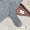 Nuevos calcetines de algodón con lunares lindos para otoño e invierno, calcetines apilados de encaje estilo miu, antipelusas, calcetines versátiles y de moda hasta la pantorrilla para mujer
