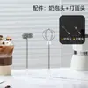 Batidora Pequeña Eléctrica Doméstica para Crema, Batidor de Huevos, Mini Espumador de Leche para Hornear, Batidor de Huevos Manual