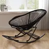 Cadeira de balanço colorida da moda, poltrona reclinável para adultos, sofá preguiçoso de lazer para varanda, cadeira relaxante para sala de estar, cadeira de balanço para casa ao ar livre