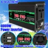 Painel solar 25W portátil armazenamento de energia ao ar livre sistema solar conjunto inversor 4000W controlador