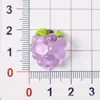 Cor de fruta pérola transparente simulação morango acessórios de joia diy copo d'água capa de celular patch de resina atacado