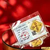 Pegatinas para Teléfono de Oro Puro 999, Láminas de Oro para Hacerse Rico de Princesa, Imanes de Refrigerador de Fortuna, Tarjetas de Oro de Tesoro, Regalos al por Mayor