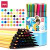 Deli 7060 Caneta Aquarelável Lavável Crianças do Jardim de Infância Alunos do Ensino Fundamental Conjunto de Pincéis de Pintura Arte Especial Pintura de Grafite