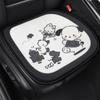 Pacha Cojín para Asiento de Coche para Perro Medio Paquete Funda de Asiento Una Pieza Lindo Cojín para Coche Delgado Funda de Asiento de Dibujos Animados para Todas las Estaciones
