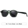 Gafas de Sol Polarizadas Tipo Pin de Nuevo Estilo 2026, Gafas de Sol de Gama Alta, Monturas Cuadradas y Redondas Retro Transfronterizas Europeas y Americanas, Protección UV