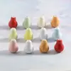 Pulsera de Cuentas de Cerámica Jingdezhen Accesorios DIY Cuentas Sueltas con Forma de Caramelo Pulsera Hecha a Mano Collares Accesorios para Enhebrar Materiales